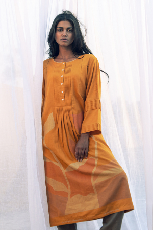 Daisy marigold dress