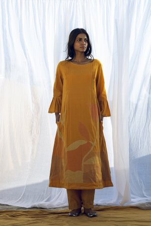 Berlin marigold dress