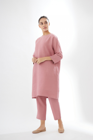 Comfy fit pink tunic set