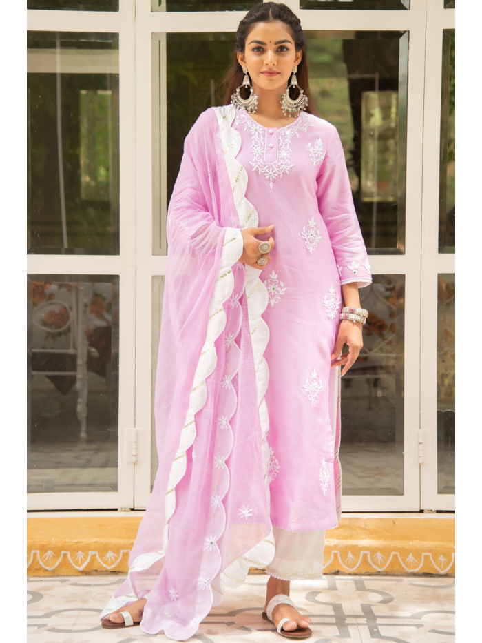 Shop Red Silk Bridal Salwar Suit With Dupatta Online USA UK UAE – Sunasa