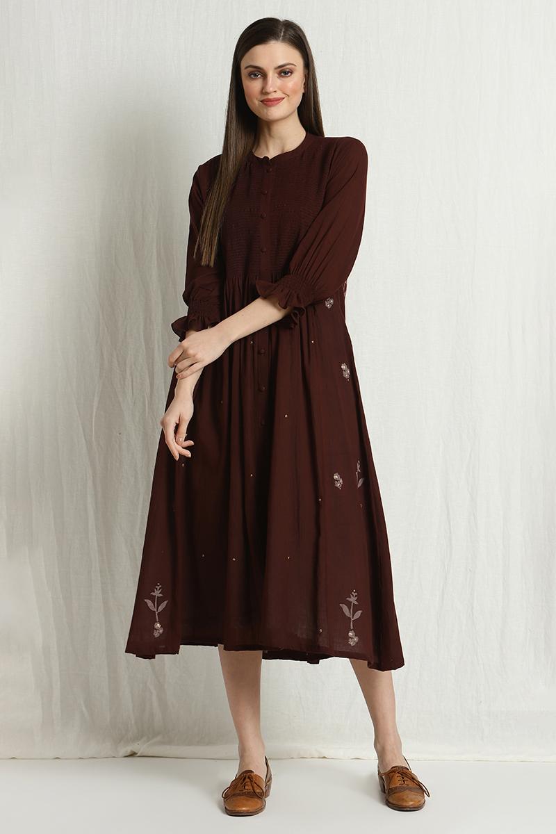 hayley pleated dress
