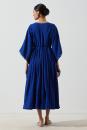 Royal blue jhumka dress