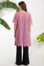 Pink broderie anglaise tunic set 
