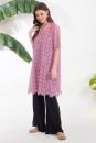 Pink broderie anglaise tunic set 