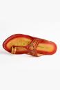 Tanned Bloom- Leather Carved Brown Kolhapuri Chappal