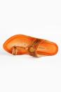 Tawny Engrave- Leather Carved Tan Kolhapuri Chappals