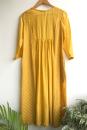 Yellow  organic cotton  Emma Dress
