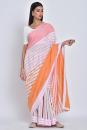 Multicolor Bani Handpained Organic Cotton Sari