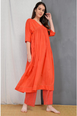 tangerine ellie tunic dress